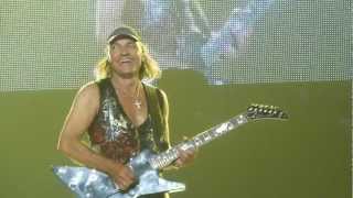 Scorpions Six String Sting  Big City Nights  Staples Center Los Angeles CA 6222012 [upl. by Ibby]