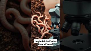 Unglaubliche Fakten über Würmer tiere shorts facts fakten newvideo wildlife wissen worms [upl. by Etnoed78]