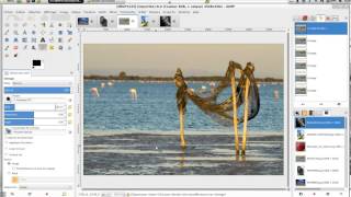 Tuto Gimp 12 Les outils de clonage et de correction [upl. by Mycah482]