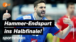 Dänemark – Frankreich Highlights  HandballEM 2022  sportstudio [upl. by Weismann961]