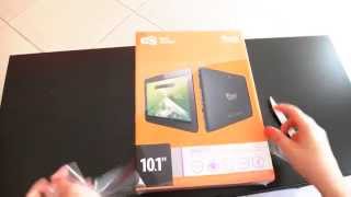 3Q QOO surf tablet pc 101quot unboxing [upl. by Ynamad585]