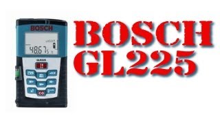 The BOSCH GLR225 Laser Distance Measurer and DesignBuild Example [upl. by Aelanna]