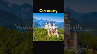 Neuschwanstein Castle in Germany travel germany shorts [upl. by Mckenna868]