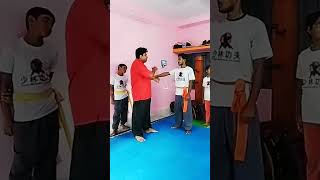 Easy selfdefense application 🙅‍♂️selfdefance selfdefensetraining india training [upl. by Nnylakcaj]