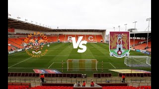 Matchday 84  Blackpool Vs Northampton Town [upl. by Ettesyl]