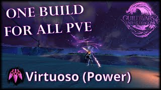 Guild Wars 2 Power Virtuoso – Easy PvE Build Guide 34k DPS [upl. by Elag]