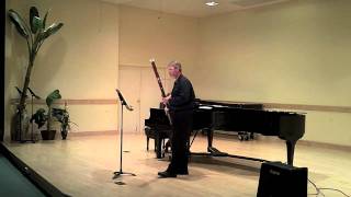 Phaserbassoon plays SHIVA Jim Rodgers in Recital 12910 [upl. by Bridges123]