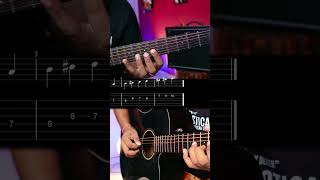 A Major Scale  How to play Guitar  Beginners Guitar Lesson guitarlesson musictheory shorts [upl. by Odlonyer]