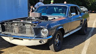 Natural Bridge Drag Strip 1967 Mustang [upl. by Pilihp]