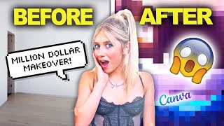 Elliana Walmsley Gets EXTREME ROOM Makeover 😱 You Wont Believe Transformation  Hollywire [upl. by Neeliak]