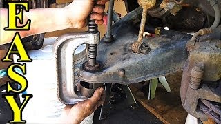 How to Replace a Lower Ball Joint short quick version [upl. by Darrell]