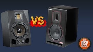 Studio Monitors  Adam Audio A5X vs Samson Rubicon R5a  The DSP Project [upl. by Caylor]