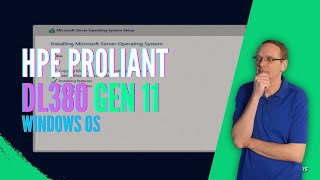 HPE ProLiant DL380 Gen 11 Windows Server Operating System Overview  Windows Server 2022 Install [upl. by Ora]