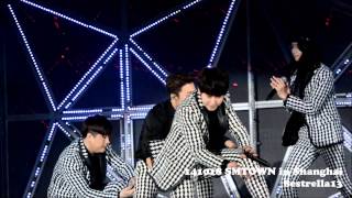 【Donghae Fancam】141018 SMTOWN Shanghai ～Shake it up～ Super junior [upl. by Amrak]