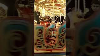 Merry go round in Goose Fair NottinghAm goosefair nottingham [upl. by Alix]