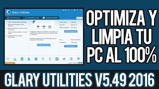 DESCARGAR E INSTALAR GLARY UTILITIES PRO FULL EN ESPAÑOL  SERIAL  2016 [upl. by Dnalyk]