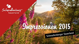 Das Schmallenberger Sauerland  Impressionen 2015 [upl. by Boggs]