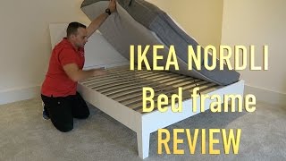 IKEA NORDLI DOUBLE BED REVIEW [upl. by Atel]