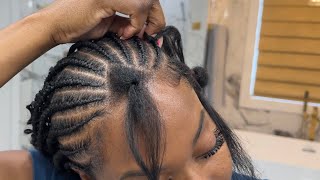 This is how you braid your own hair  Another Braiders Perspective [upl. by Kilby]