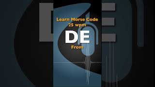 DE  Learn Morse Code [upl. by Ottavia]