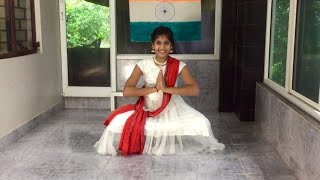 Hindi Bhasha Rashtra Ki Bhasha Dance by Devika S Nambiar 💃 💃 💃 💃 💃 [upl. by Nyer]