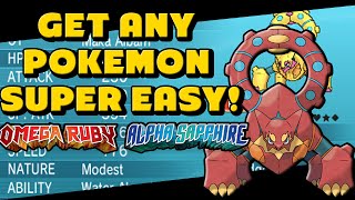 How to Get Any Pokemon With QR Codes  Omega Ruby And Alpha Sapphire [upl. by Sekoorb7]