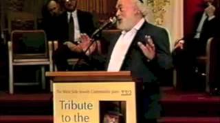 Rabbi Shlomo Carlebach  Eulogy for Lubavitcher Rebbe [upl. by Sirac982]