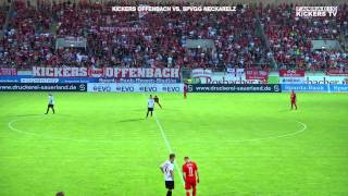 KICKERS OFFENBACH VS SPVGG NECKARELZ [upl. by Heady]