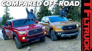 2019 Ford Ranger FX4 vs Toyota Tacoma Which Truck Is Better OffRoad [upl. by Leif342]