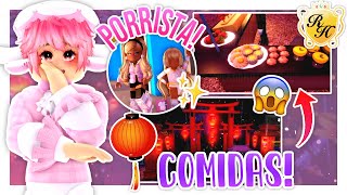 🍜NUEVAS COMIDAS Y DECORACIONES🏮FUEGOS ARTIFICIALES✨ Roblox Royale High En Español 👑 [upl. by Quigley147]