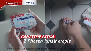 Anwendungsvideo der Canesten® EXTRA 2PhasenKurztherapie [upl. by Wetzell]