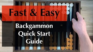 Backgammon Quick Start Guide BackgammonHQ [upl. by Attwood]