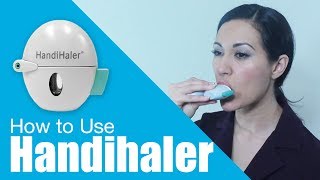 How to use Handihaler [upl. by Goldshell]