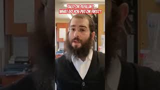 Talit  Talis  Prayer Shawl or Tefillin What should you put on first How to put on Tefillin [upl. by Hermie153]