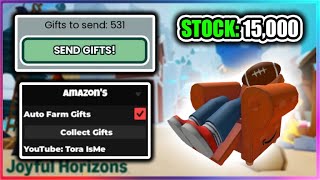 UGC LIMITED Amazons Joyful Horizons Script  Auto Gifts  Send  Find [upl. by Nivra]