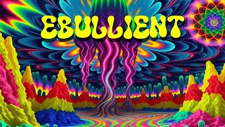 Ebullient  4K AIAnimated Psychedelic Music Video  Sunday Echo [upl. by Lull]