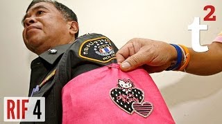 Cops Forced to Wear Pink Hello Kitty Armbands RIF 4 [upl. by Etram]