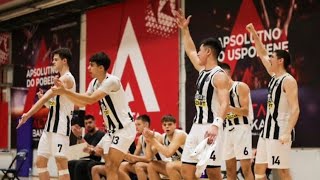 Kvalifikacije za Juniorsku ligu Srbije Partizan  Žarkovo 11077  prvi krug 07092024 [upl. by Norward939]