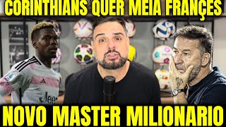 ACORDO MILINARIO BOMBA MEIA FRANCES PODE CHEGAR NO CORINTHIANS EM 2025  PRESIDENTE TEM CONTRATO [upl. by Adniral]