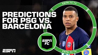 PREDICTIONS for PSG vs Barcelona 👀 Jurgen Klinsmann picks based on Mbappe  ESPN FC [upl. by Phelps]