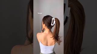 stylish hair style with catcher and clips viral fashion trending hairstyle [upl. by Asseret]