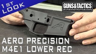 FIrst Look Aero Precision M4E1 Lower Receiver [upl. by Ybbil]