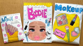 Roblox Makeup baddies Blind bag Paper 💅 ASMR 💖 satisfying opening blind box  NEKEN DANA [upl. by Brittan]