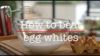 How To Whisk Egg Whites  Good Housekeeping UK [upl. by Mcmillan]