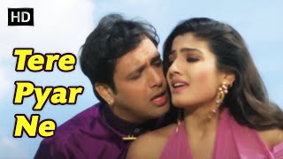 Tere Pyar Ne  तेरे प्यार ने  Rajaji 1999  Govinda  Raveena Tandon  Alka Yagnik Romantic Hits [upl. by Faria]