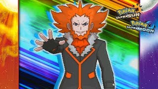 Pokemon Ultra Sun and Ultra Moon  Lysandre Battle Team Rainbow Rocket [upl. by Notsuj]