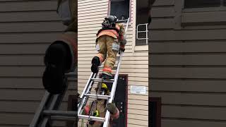 Ladder egress firefighter [upl. by Gaynor]