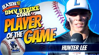 DMV Strike Zone Interviews Leonardtowns Hunter Lee [upl. by Jen37]