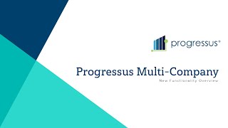 Progressus MultiCompany overview [upl. by Kerianne349]