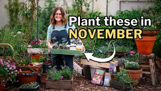 NOVEMBER PLANTING GUIDE Top Veggies Flowers and Herbs for Your Fall Garden [upl. by Kcorb]